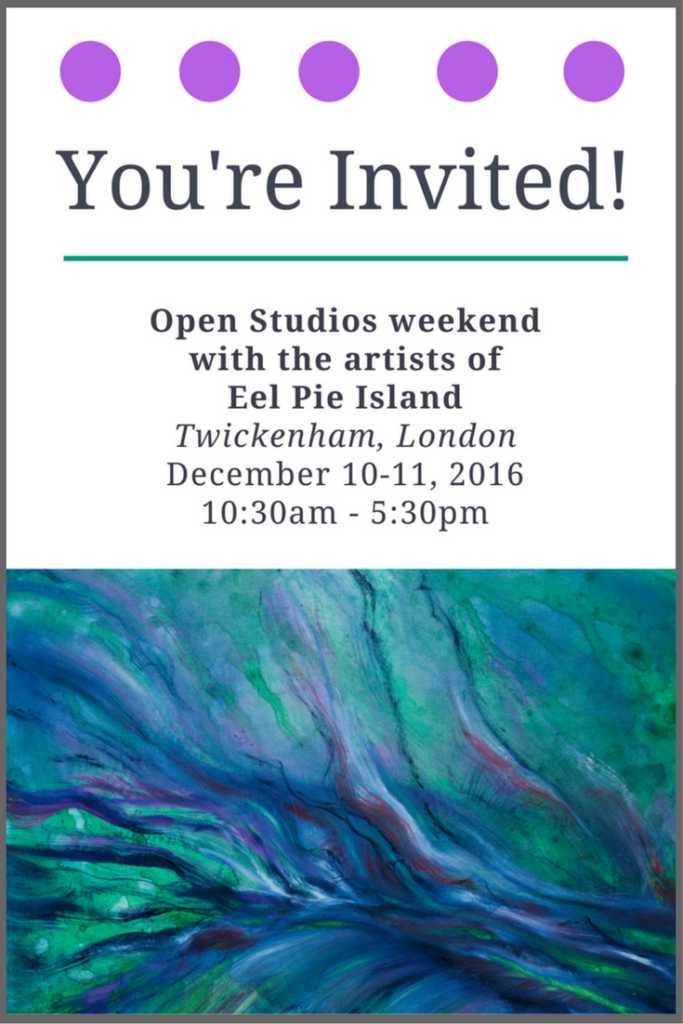 Open Studios Weekend on Eel Pie Island: December 2016